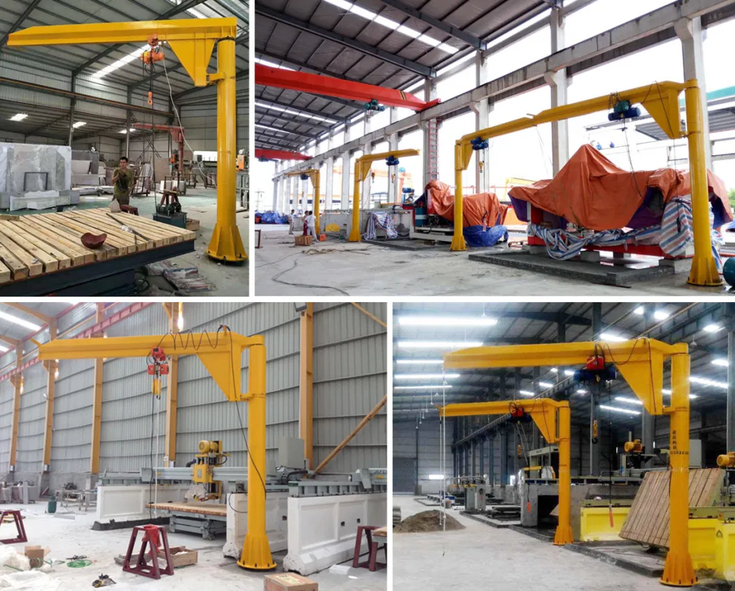 Bcmc Hsc-1000 1 Ton Lifting Free Standing Pillar Post Mounted Slewing Jib Crane for Sale