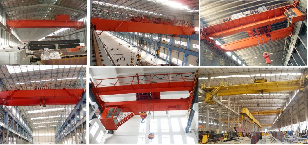 10 Ton Double Beam Bridge Crane for Industrial Workshop
