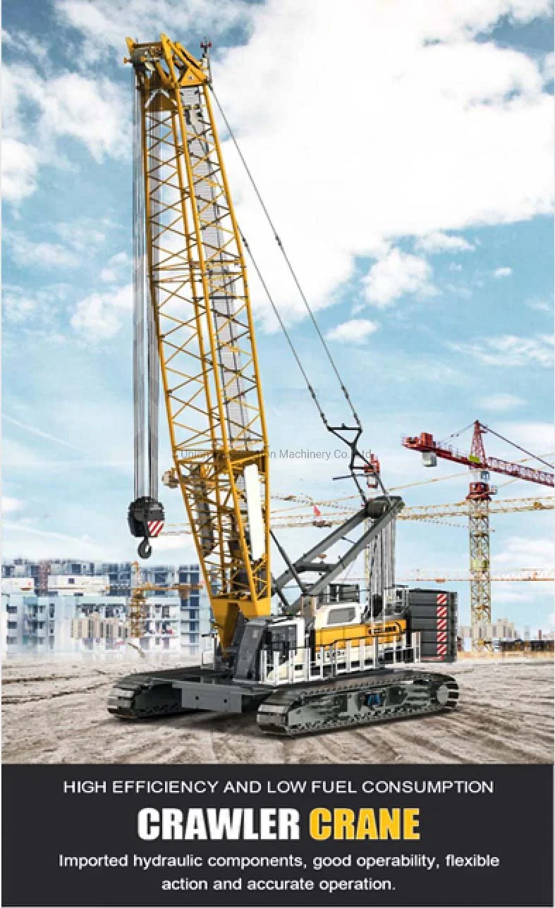 85 Ton Hydraulic System Mobile Crawler Crane Industrial Crane Xgc85 for Sale