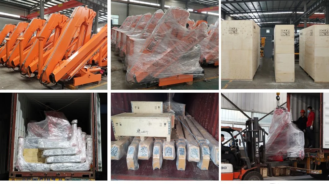 Factory Price Hydraulic 2 Ton Manipulator Industrial Construction Lorry Cranes