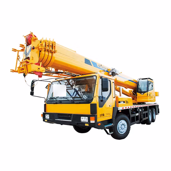 8 Ton Industrial Construction Truck Mounted Crane Pickup Truck Crane Telescopic Boom Truck Mounted Crane