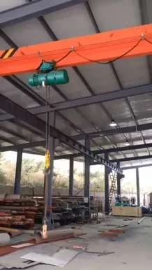 Double Girder Light Crane Systems for Transmission Lines Overhead Cranes