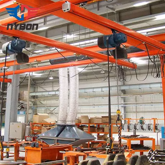 Light Duty Electric Shop Overhead Bridge Crane System