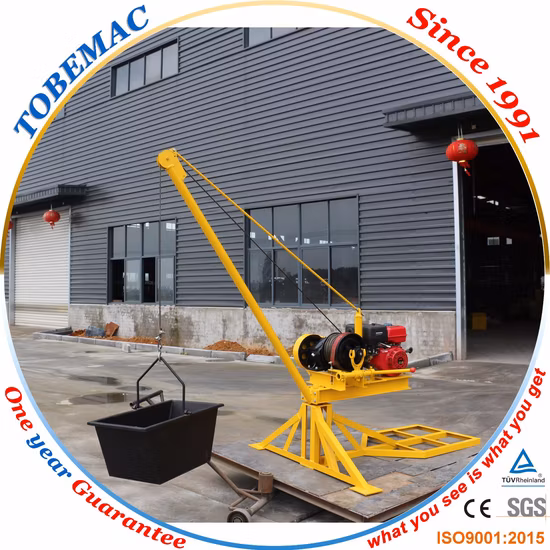 Small Truck Mounted Crane for Urban Construction and Industrial Use