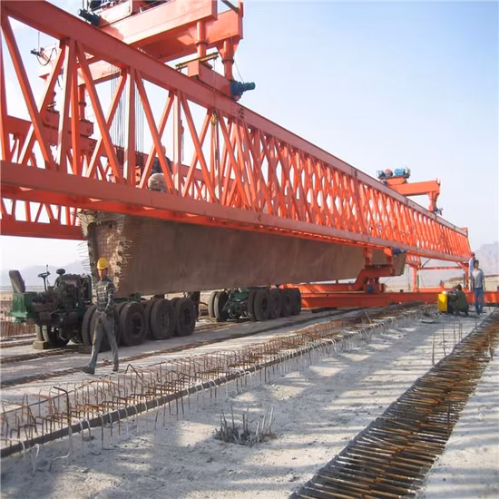 Concrete 260t Highway Railway Bridge Beam Launcher Crane Price for Girder Erection
